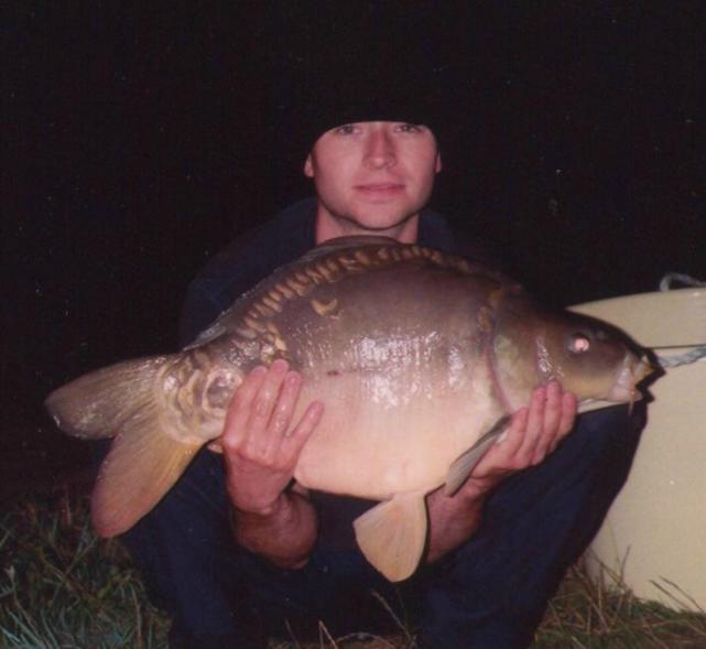 First of a load of small carp caught at night in France