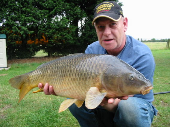 A mid-double common carp