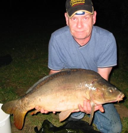 An upper-double carp from miltons pool