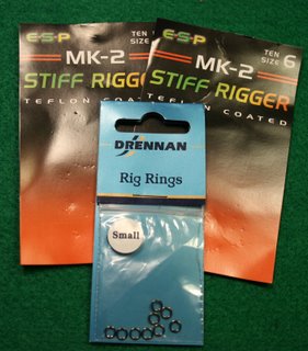Micro rig rings for making chod rigs