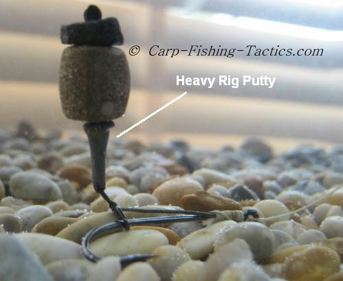 Pellet carp rig with good buoyancy