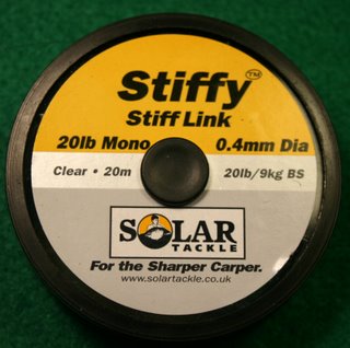 Solar stiffy stiff links for making combi rig components