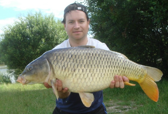 Another good-sized common carp from Barstons lake golf course