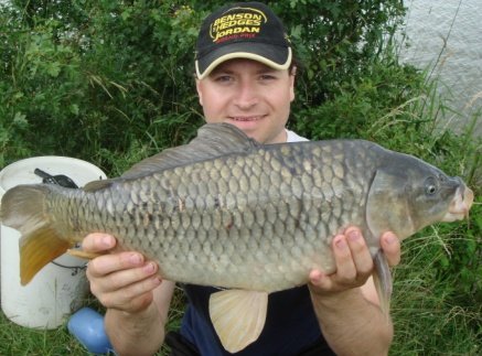 A common double barston carp. Can catch many carp in one day!