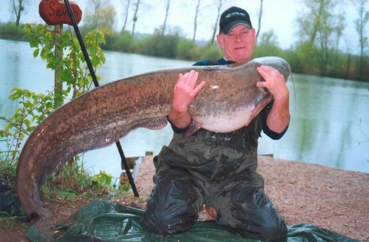 Huge long Catfish 85 pounds on last day!