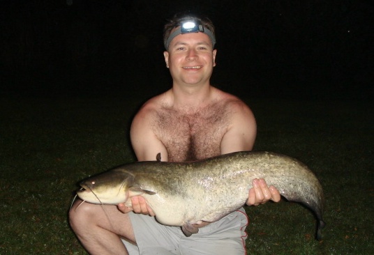 picture of catfish about 16 pounds
