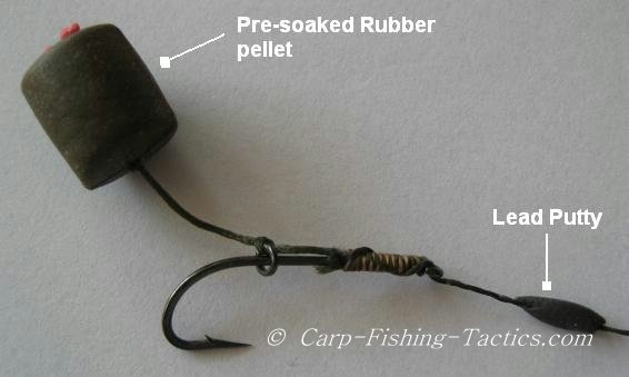 Image shows creation rubber pellet rig system