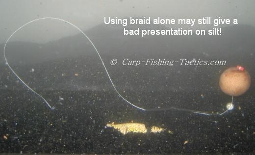 Image of braid line in silt