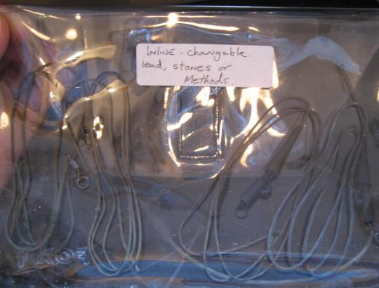 Picture shows Inline leadcore Interchangeable system