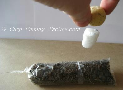 Image of trick rig ready for casting