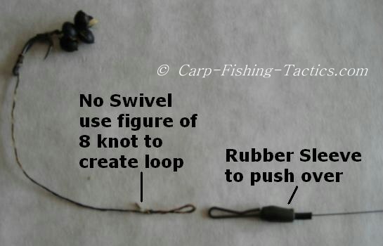 Quick change carp rigs set up rods fast