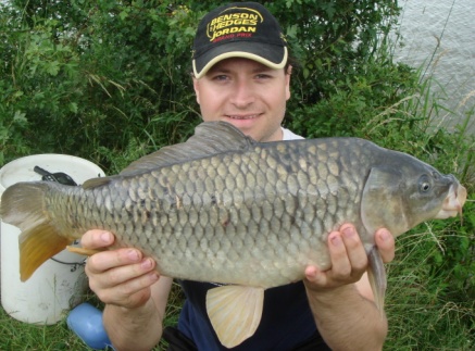 Image shows spod tactics caught this common carp