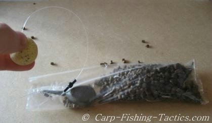 Picture shows loading PVA bag