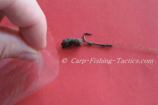 Shows pellet into PVA bags