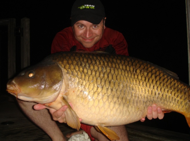 Visitors picture carp capture